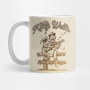 Kitty Wells Cowgirl Mug